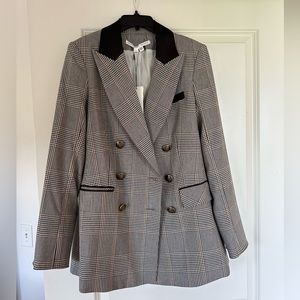 Veronica Beard Plaid Dickey Jacket